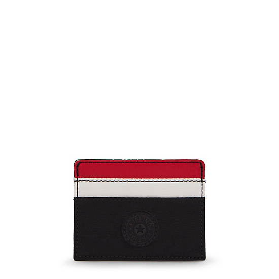 Sacs Kipling Cardy Card Holder Noir Rouge | FR 1163TC